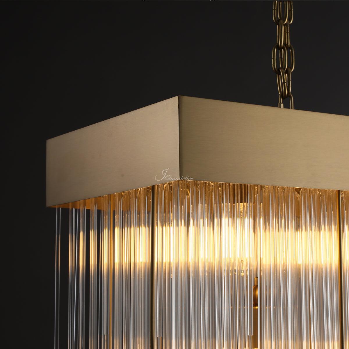 Caelix Rectangular Chandelier 54"