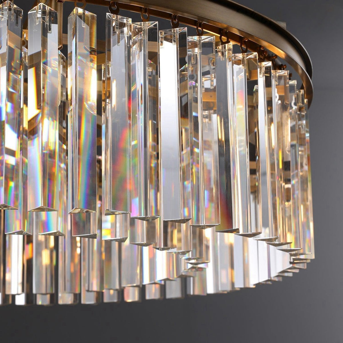 Riel Round Chandelier 43"