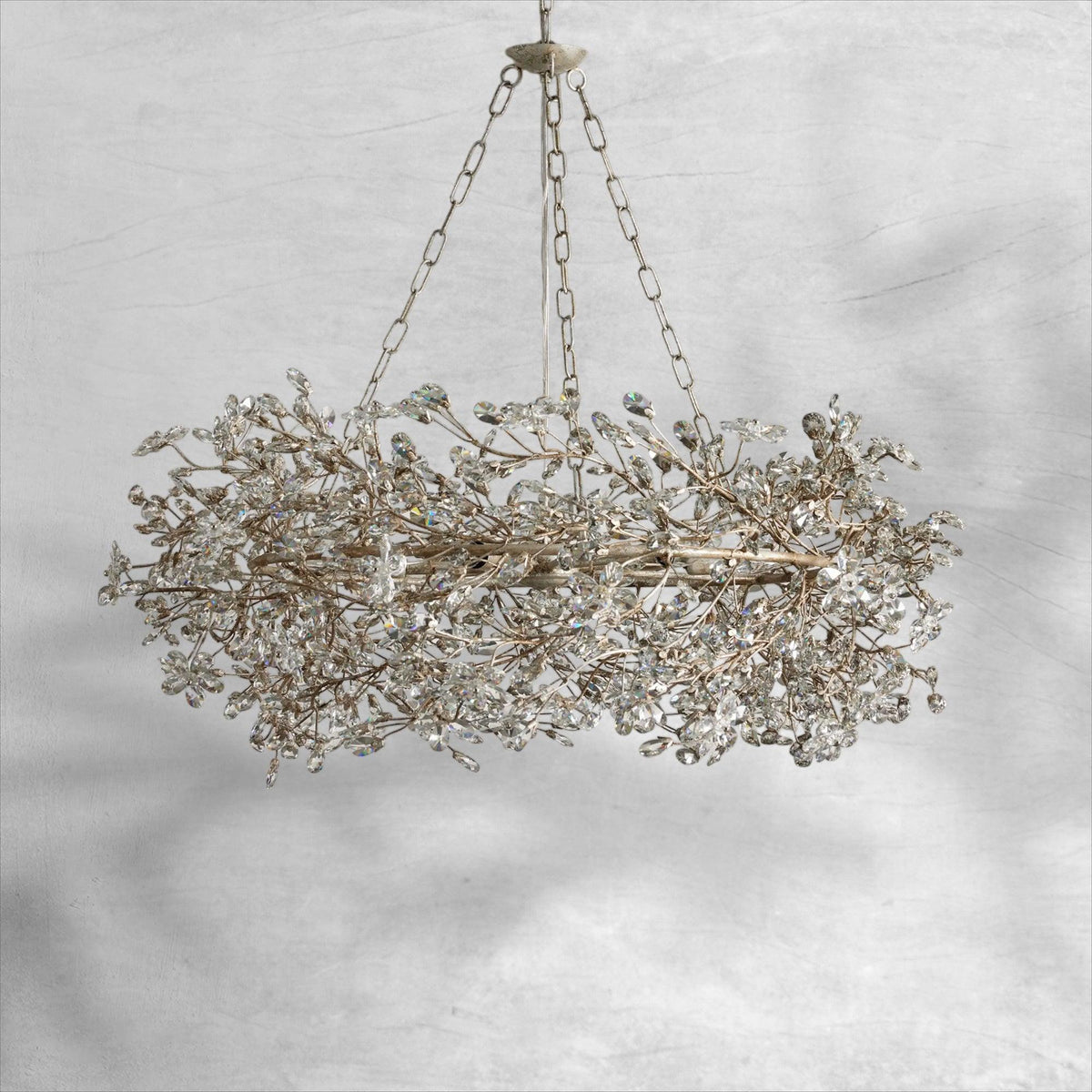 Fiore Crown Chandelier 39" 48" 60"