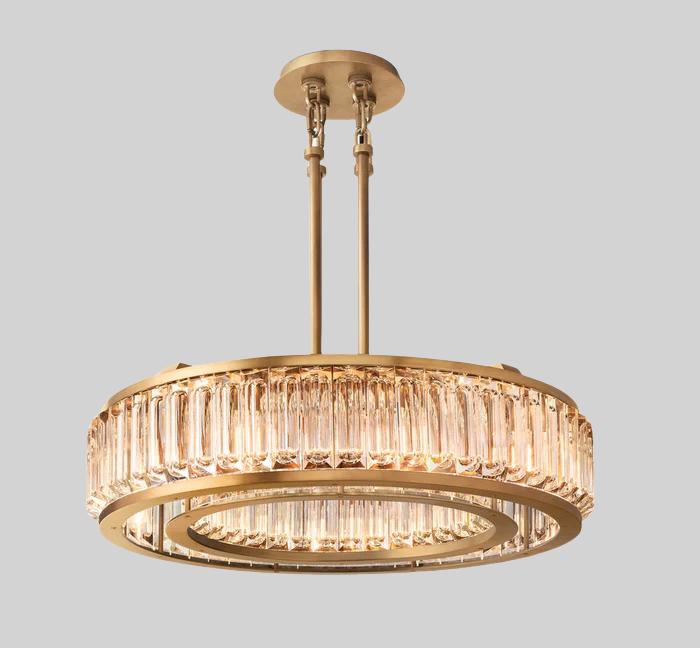 Mauriar Round Chandelier 37"