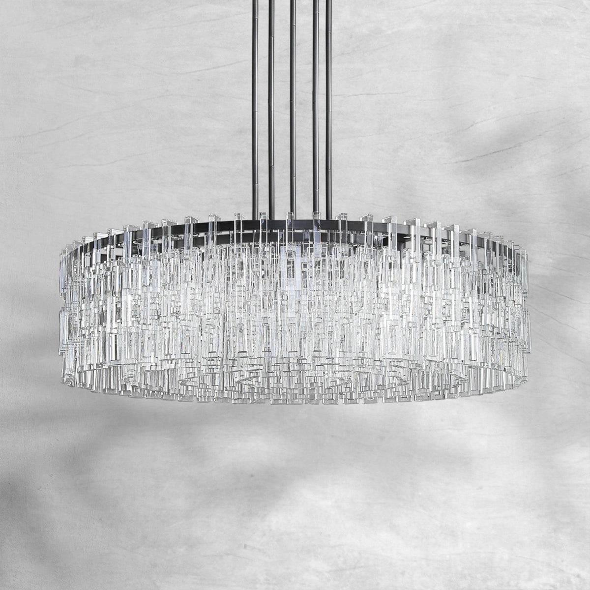Montis Modern Round Chandelier 60"