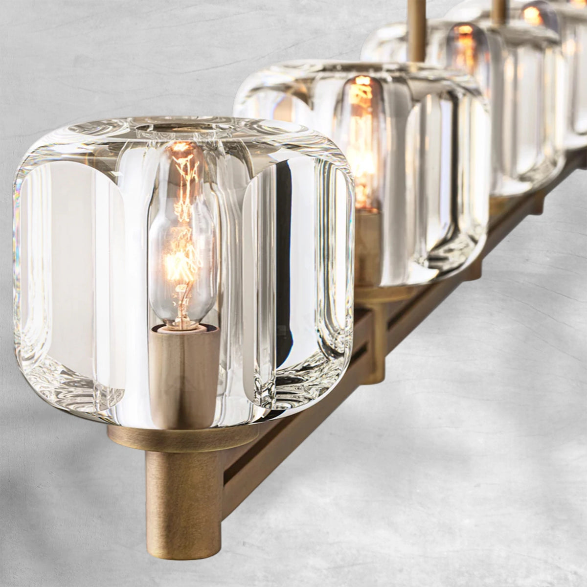 Delume Linear Chandelier 54"72"