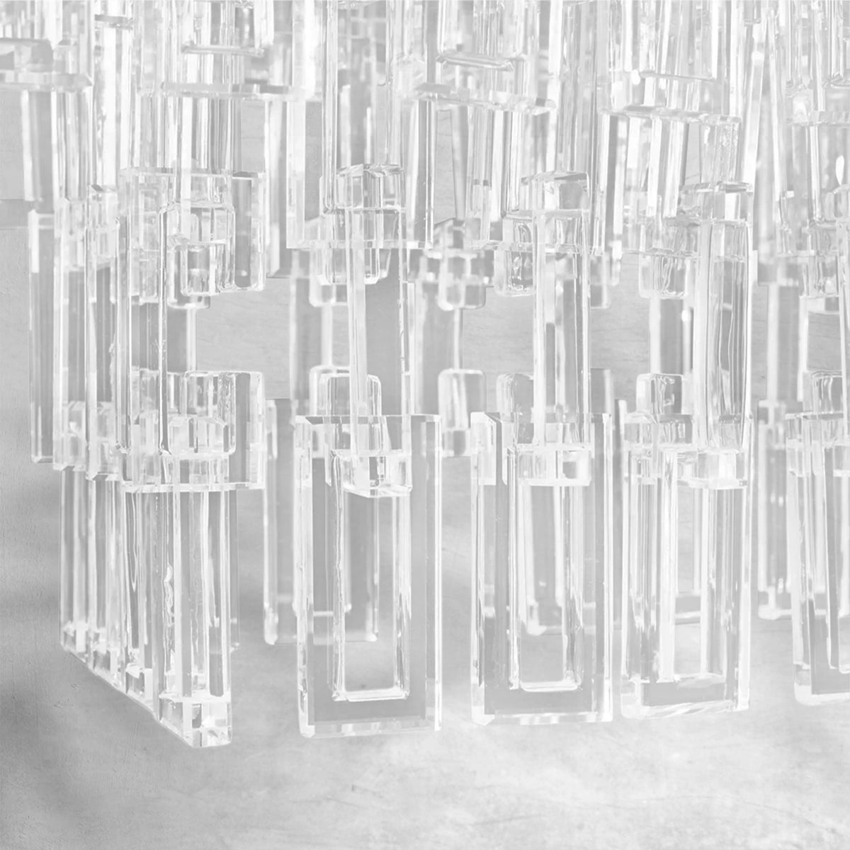 Montis Multi-Tier Rectangular Chandelier 60" 72"