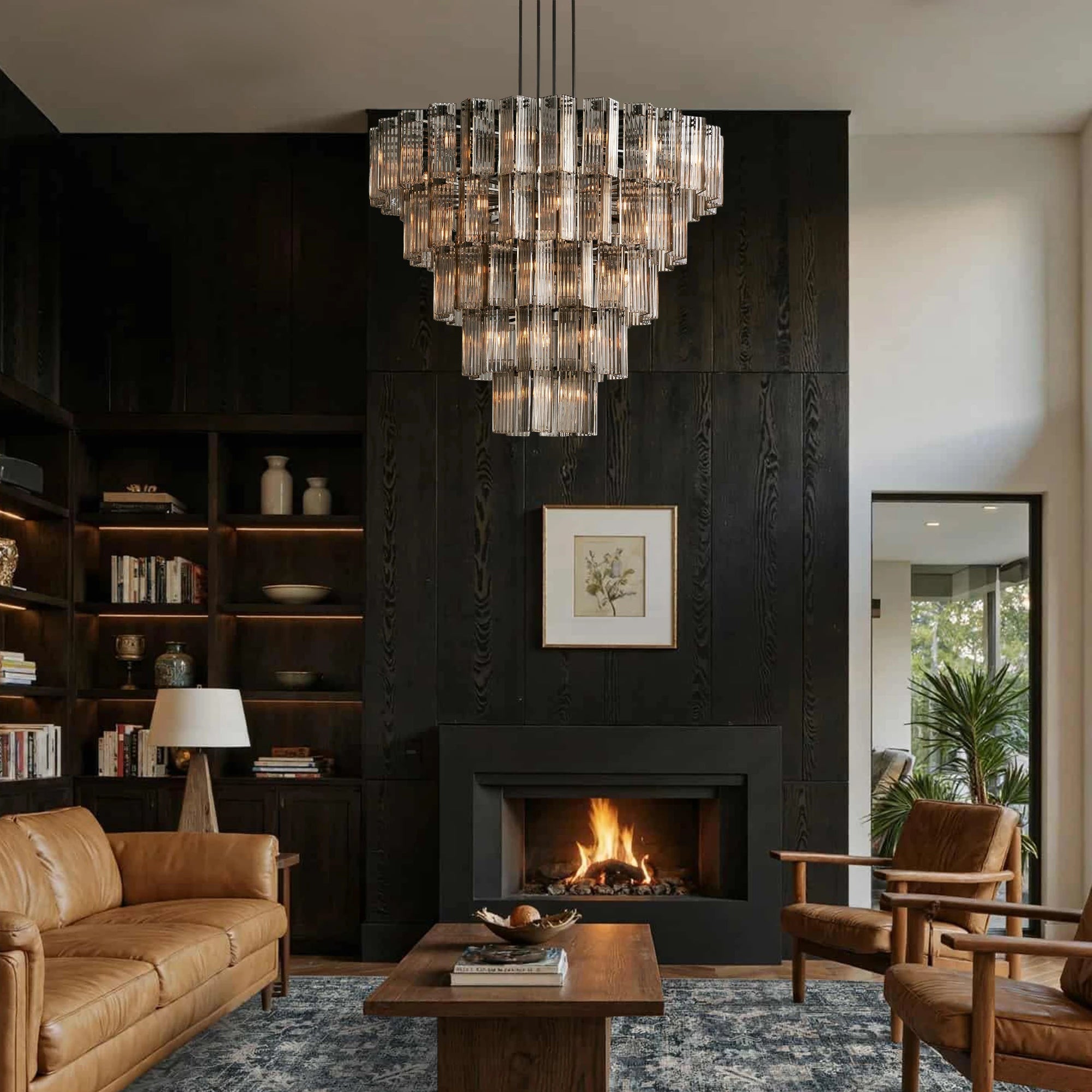 Delsie Round Chandelier 38''48''60''