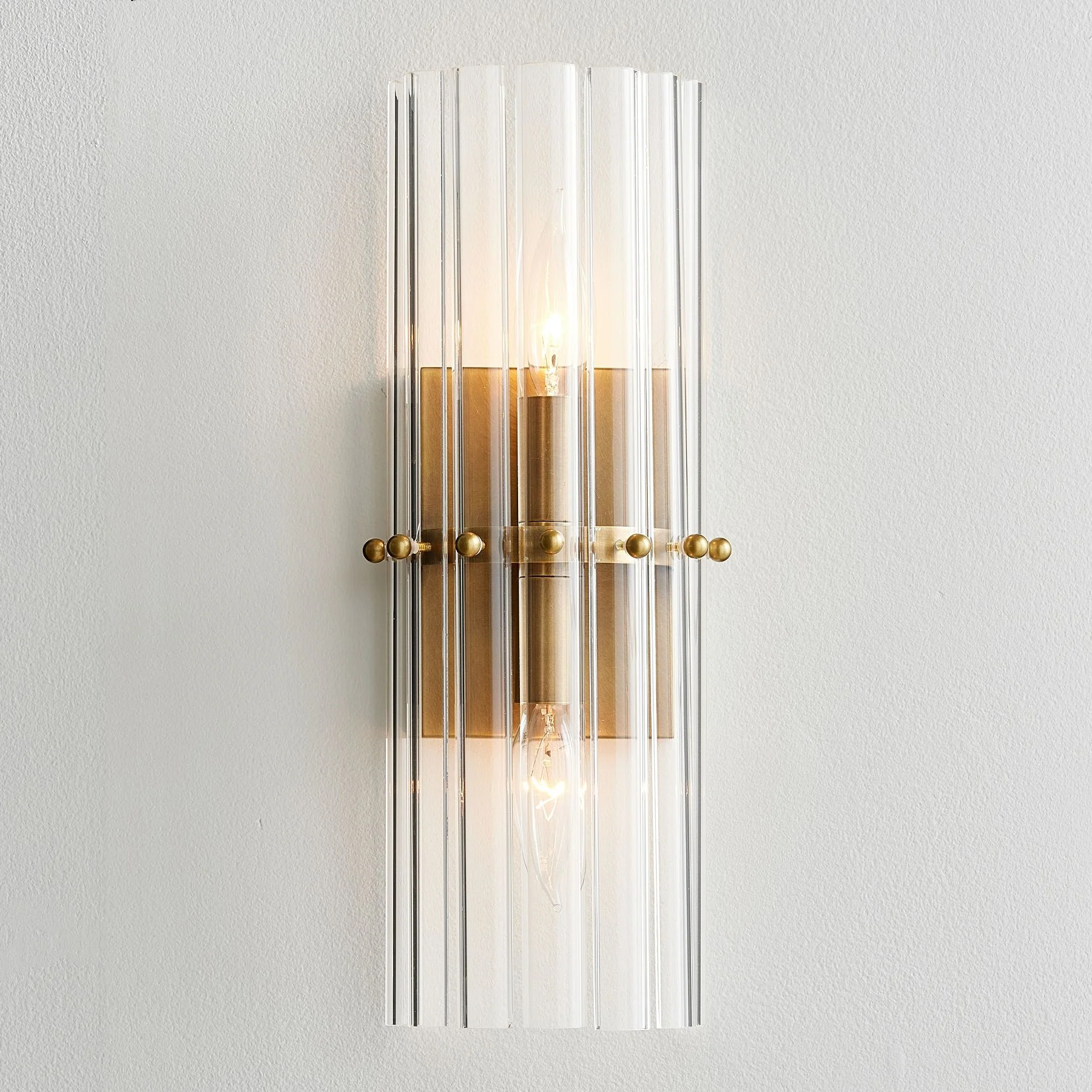 Molly Modern Glass Wall Sconces