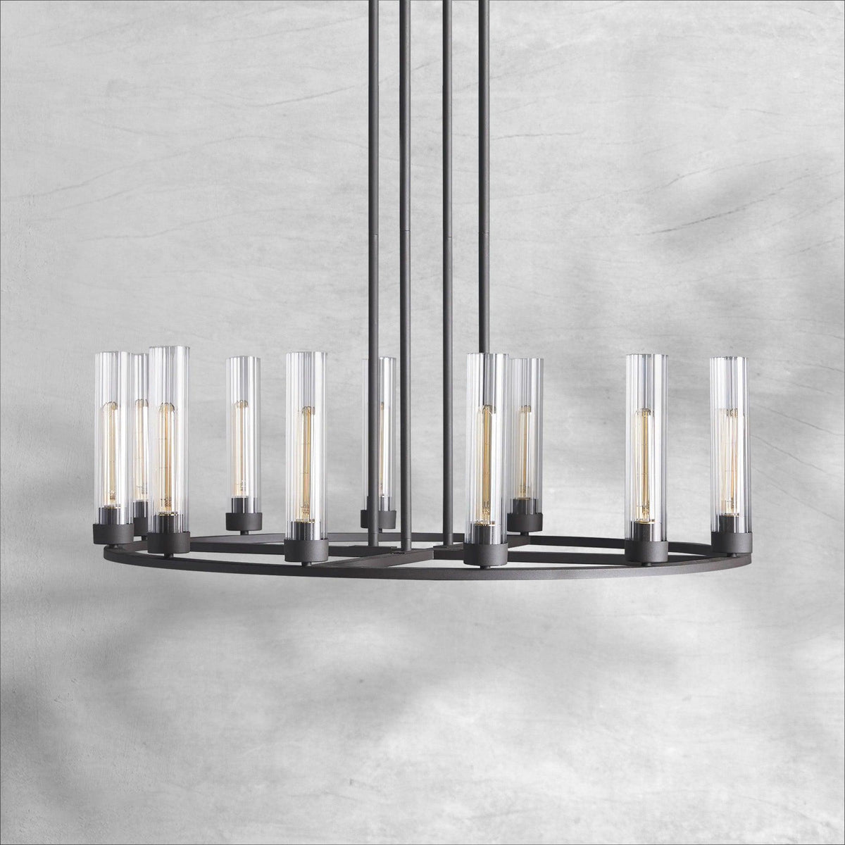 Andreas Round Chandelier 10/12 Light