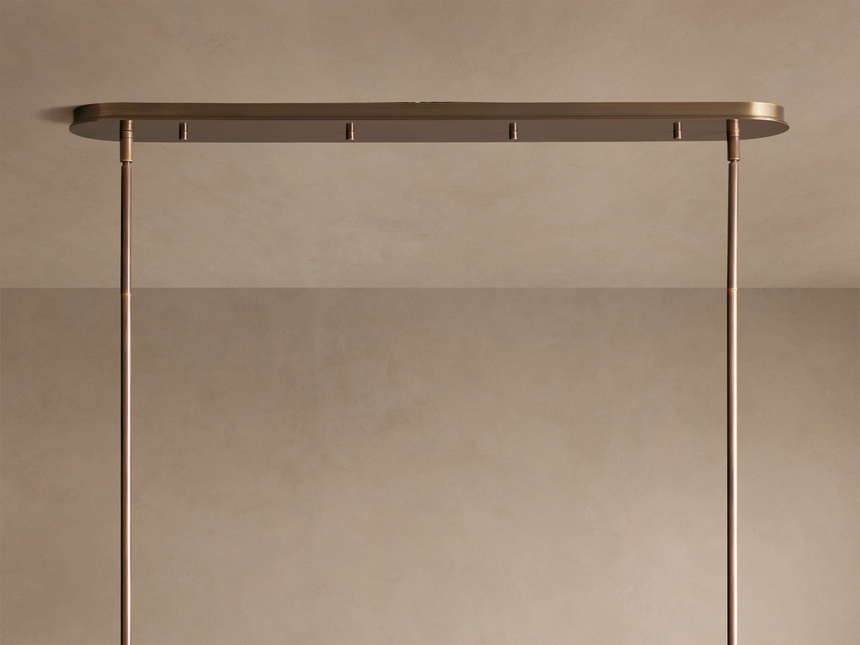 Daphne Fabric Linear Chandelier