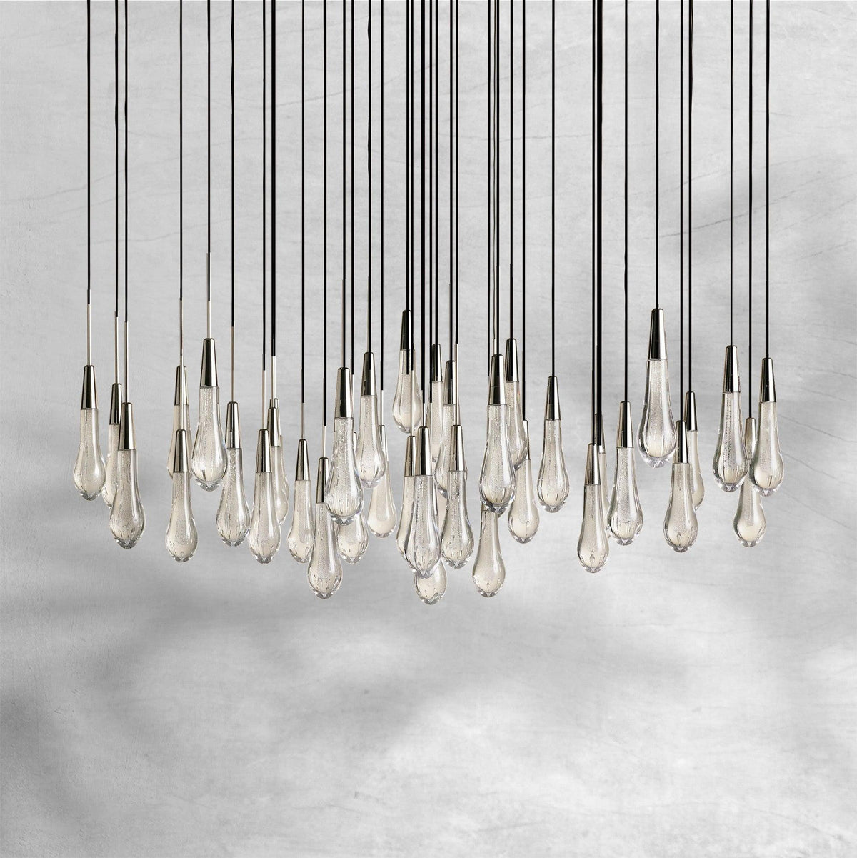 Soltaire Round Chandelier 17" 24" 36“ 48''58“