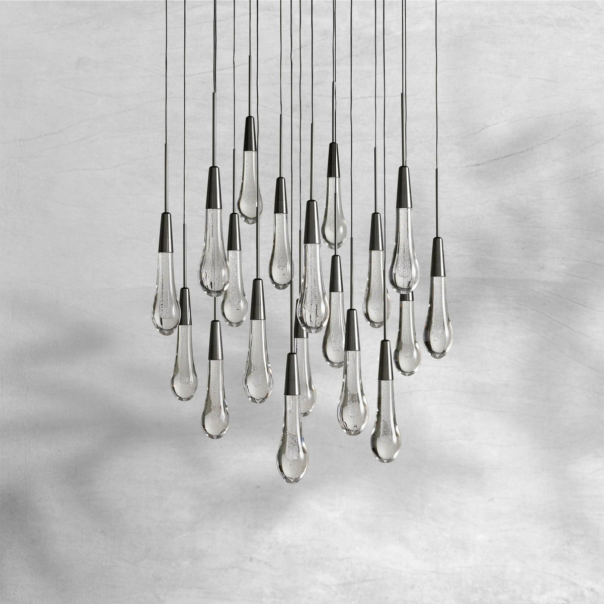 Soltaire Round Chandelier 17" 24" 36“ 48''58“
