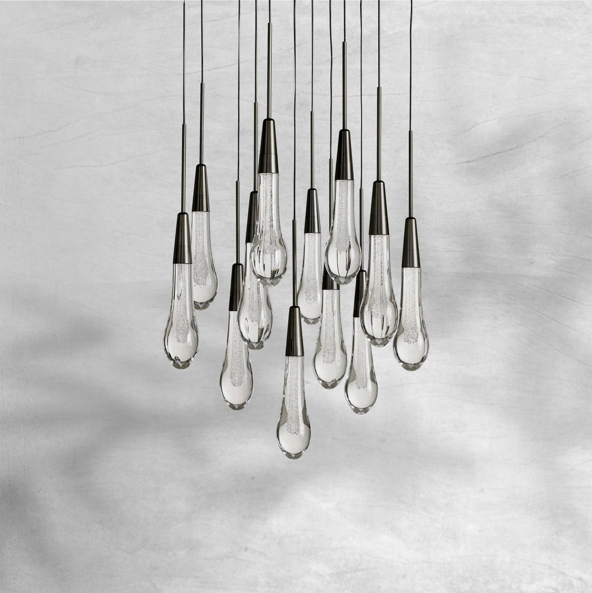Soltaire Round Chandelier 17" 24" 36“ 48''58“