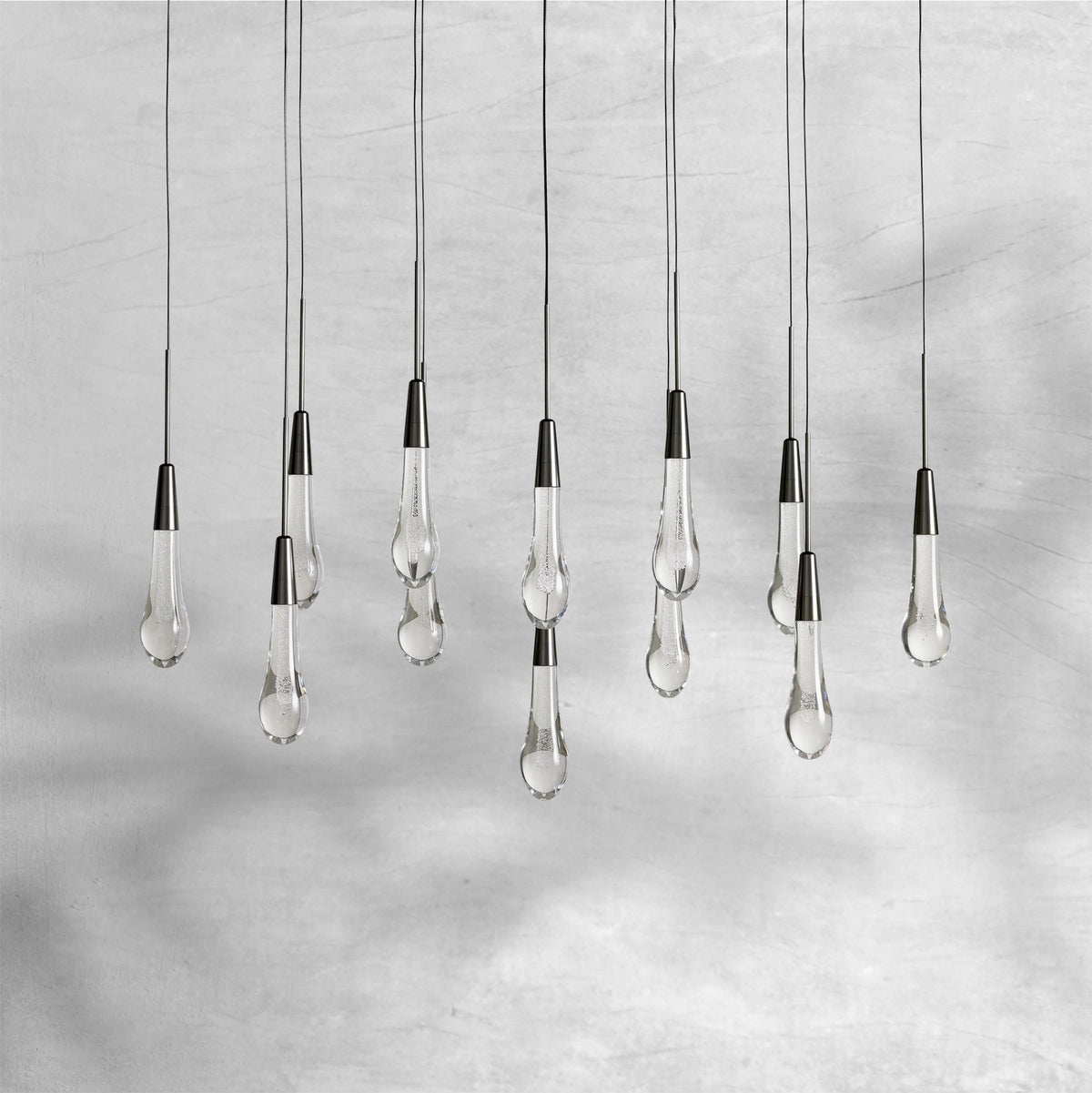Soltaire Linear Chandelier 37"50"70"