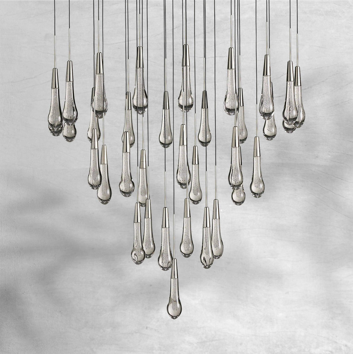 Soltaire Round Chandelier 17" 24" 36“ 48''58“