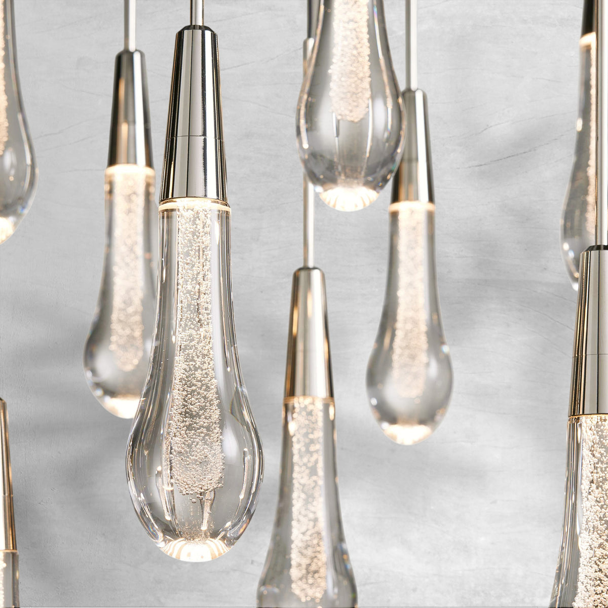 Soltaire Linear Chandelier 37"50"70"