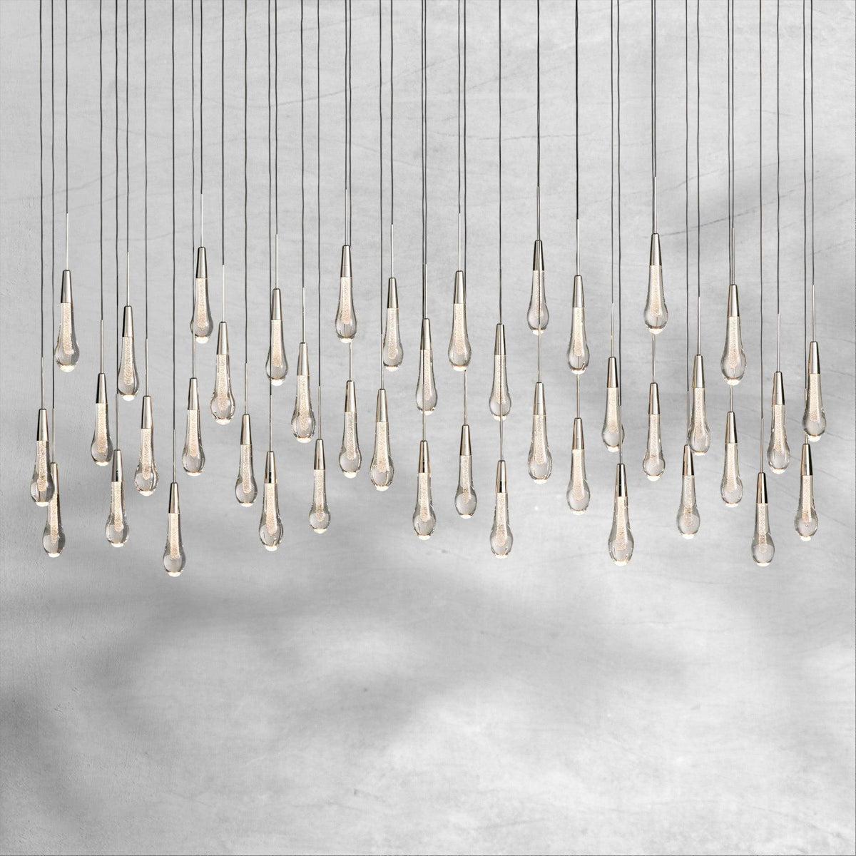 Soltaire Linear Chandelier 37"50"70"87"120"