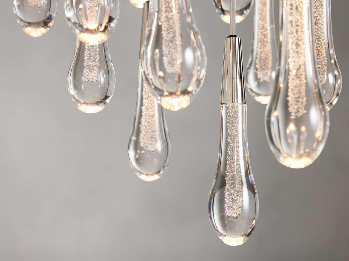 Soltaire Round Chandelier 17" 24" 36“ 48''58“
