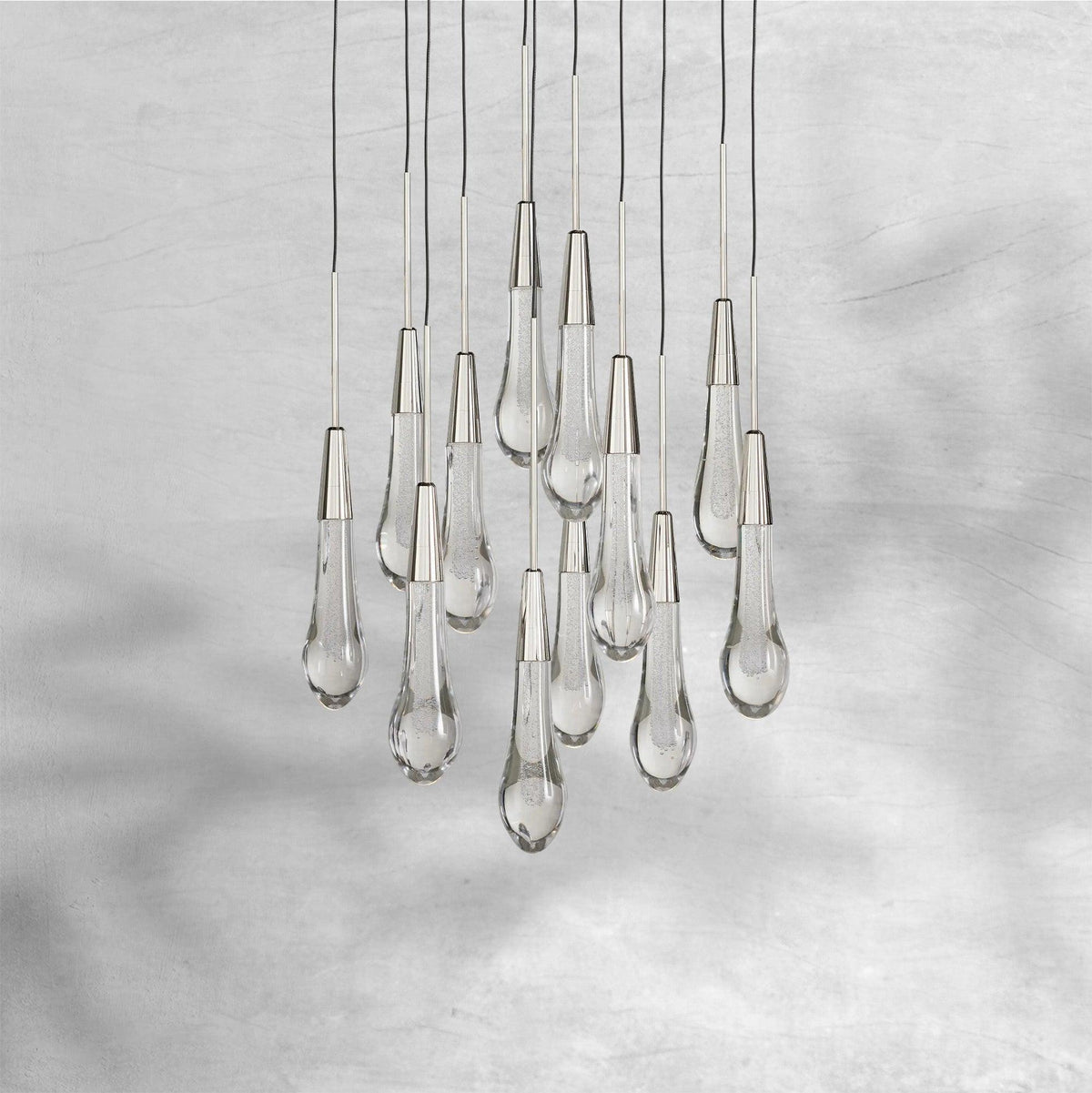 Soltaire Round Chandelier 17" 24" 36“ 48''58“