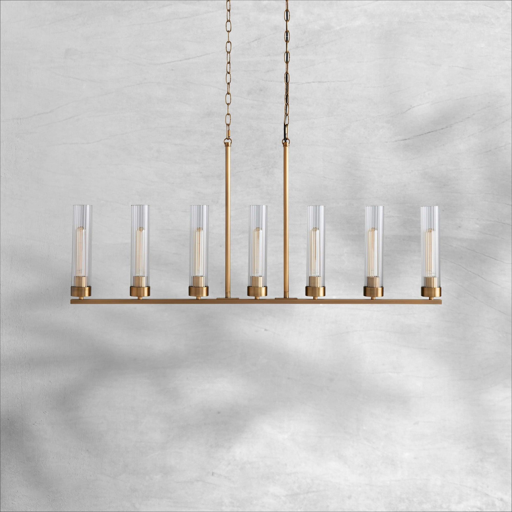 Andreas Linear Chandelier 5/7/8 Light