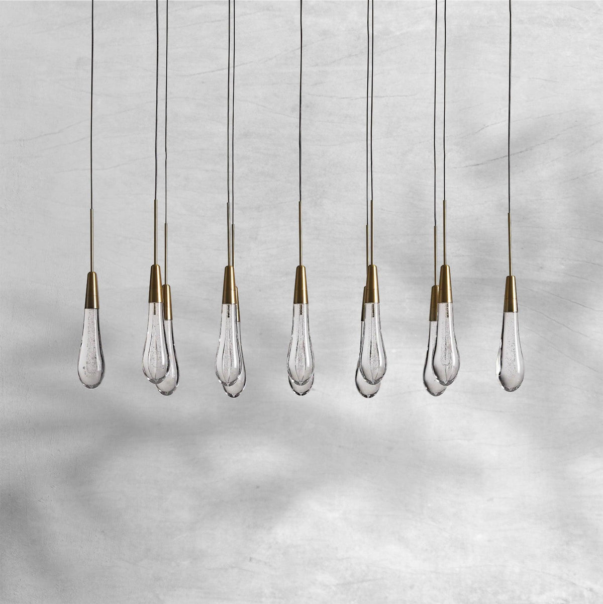 Soltaire Linear Chandelier 37"W