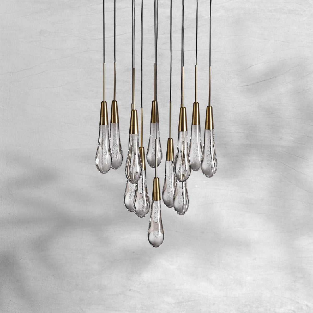 Soltaire Round Chandelier 17" 24" 36“ 48''58“