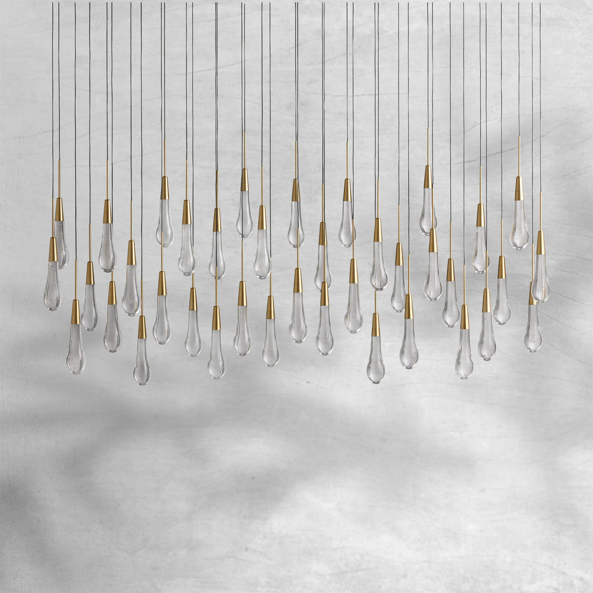 Soltaire Linear Chandelier 37"50"70"87"120"