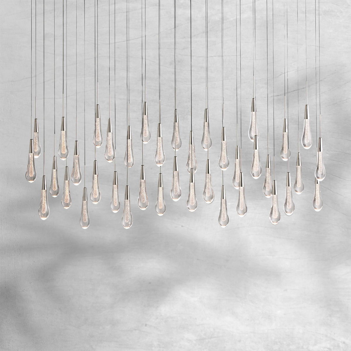 Soltaire Linear Chandelier 37"50"70"87"120"