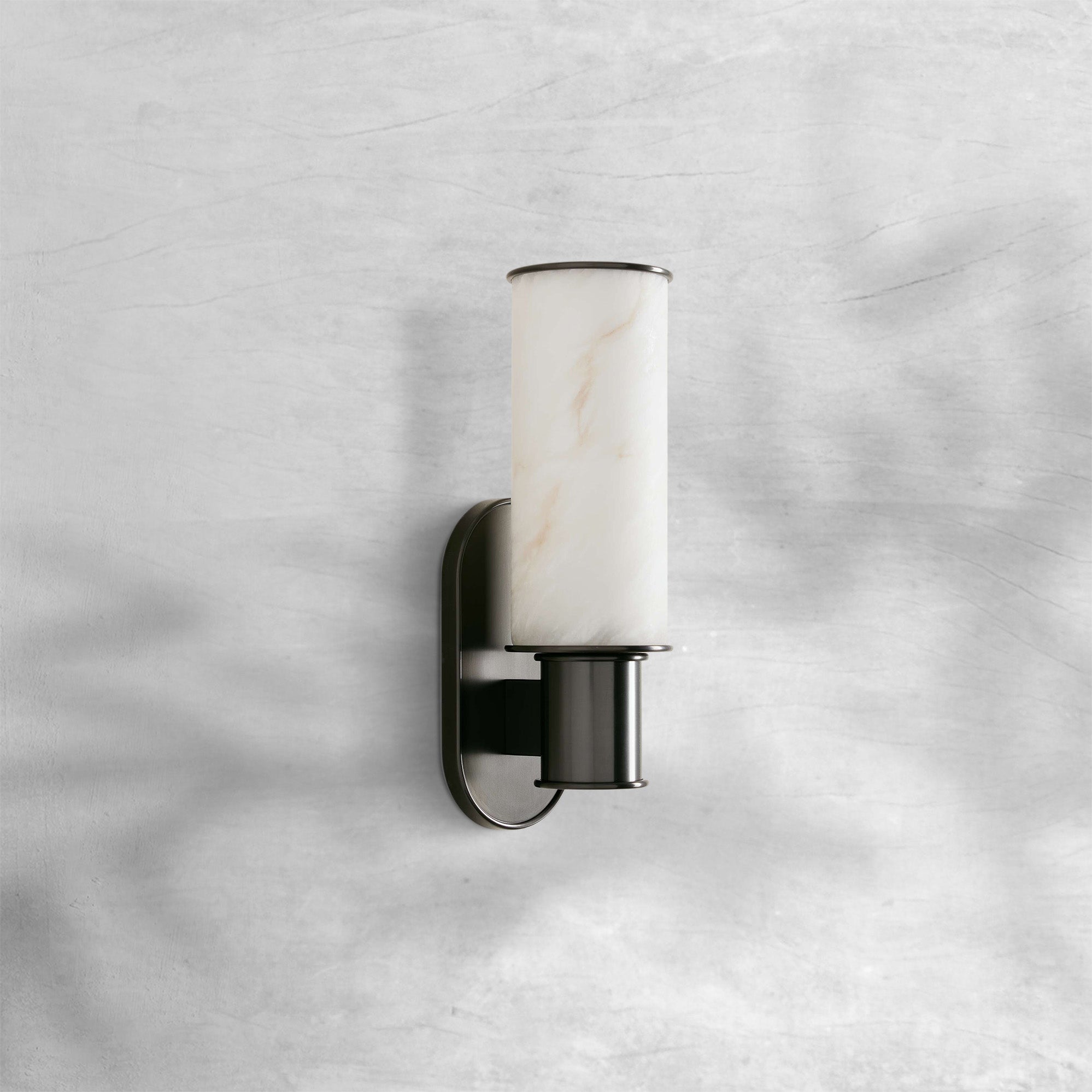 Harlin Alabaster Modern Wall Sconce