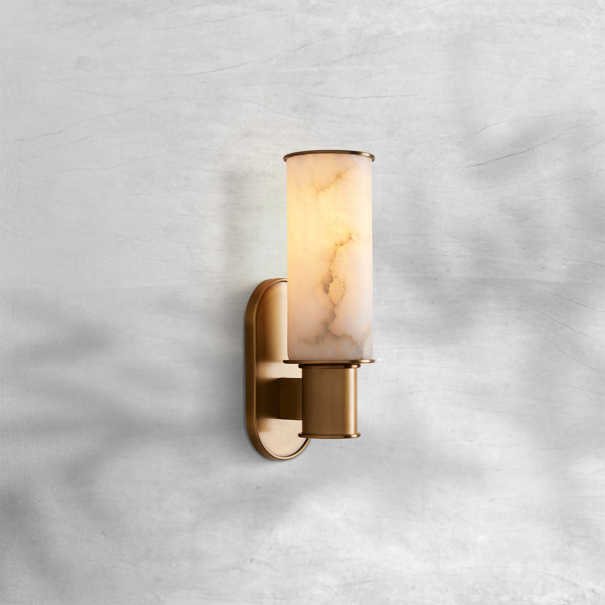Harlin Alabaster Wall Sconce