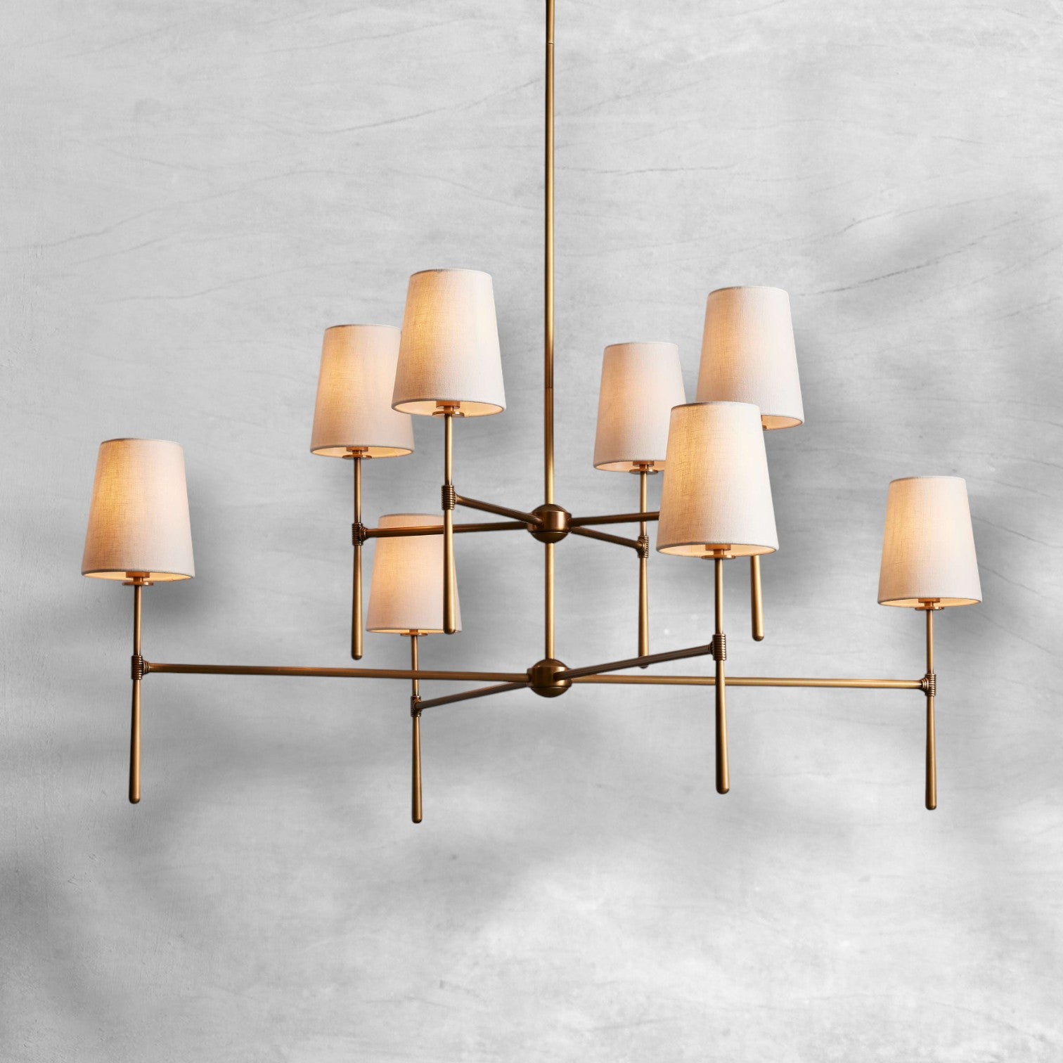 Rhodes 2-Tier Round Chandelier