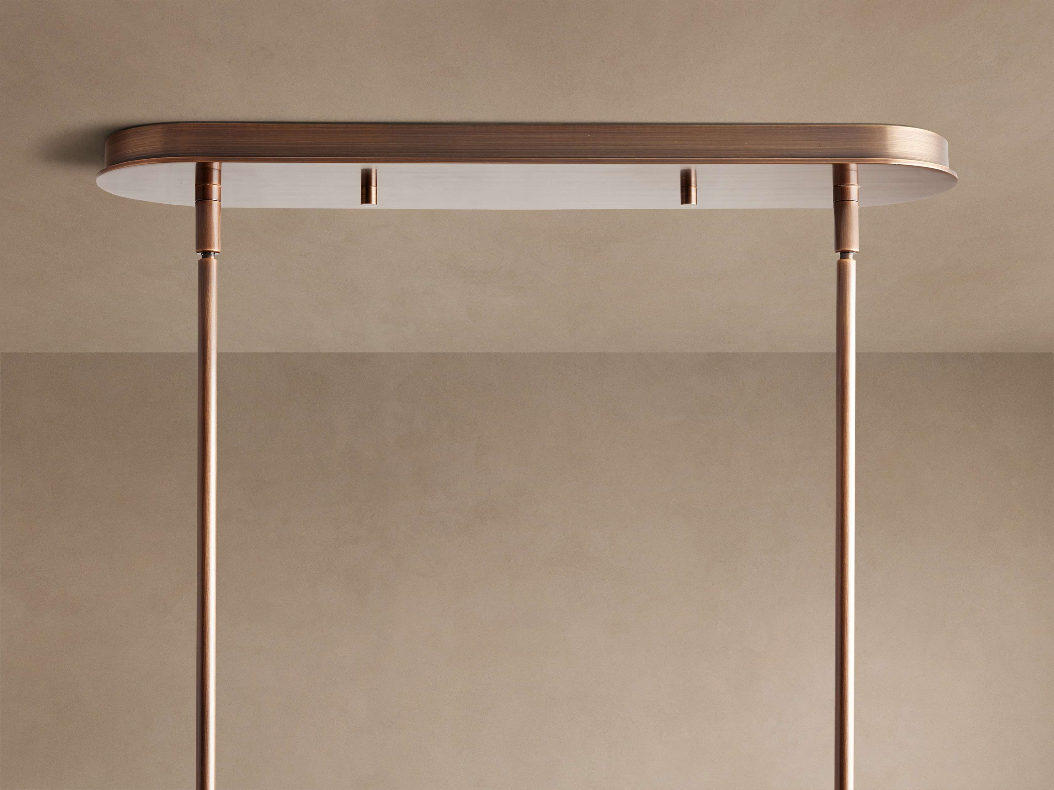 Daphne Fabric Linear Chandelier