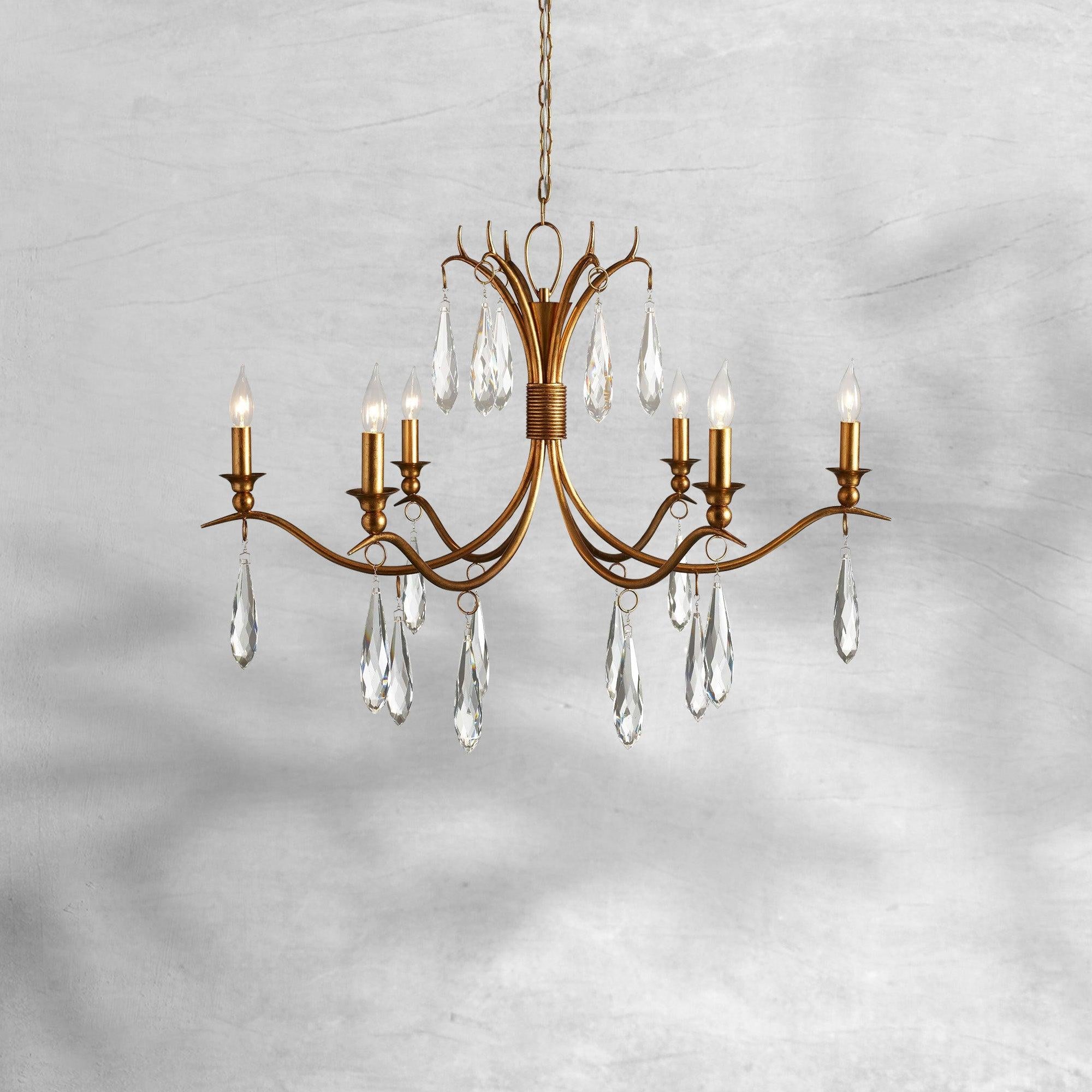 Celine Chandelier 36'' 59''