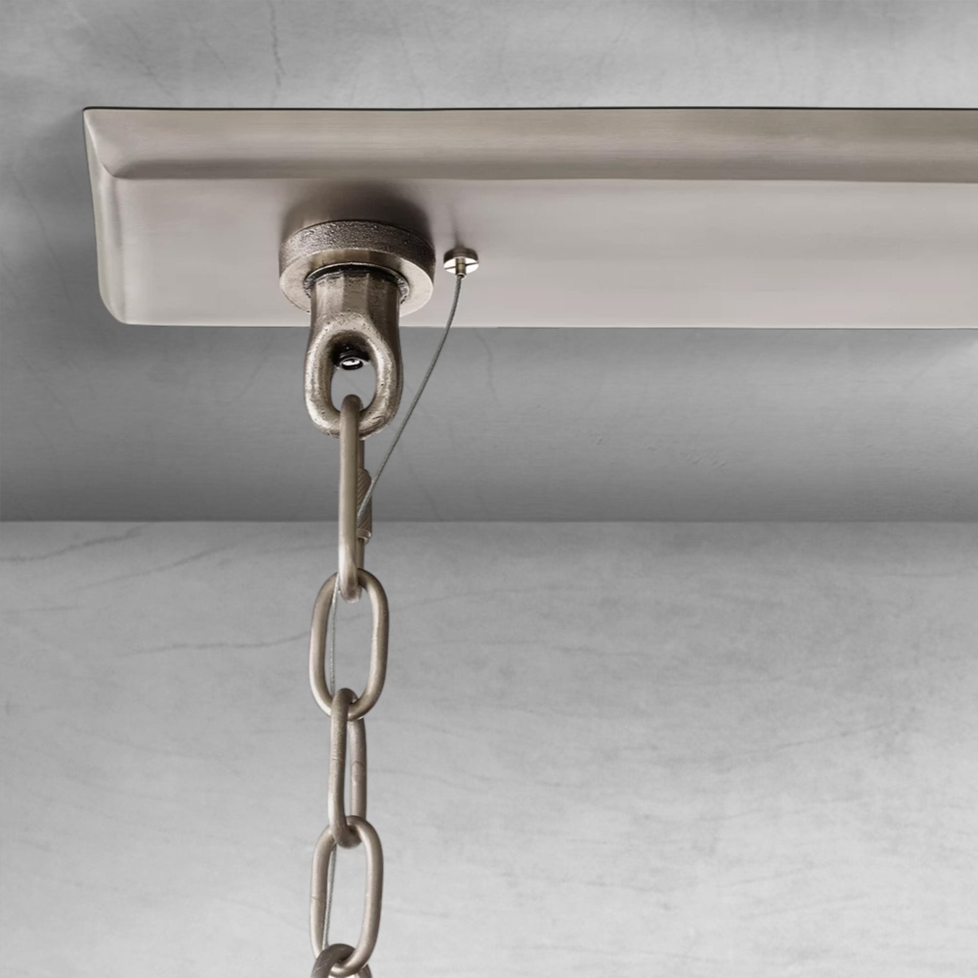 Thaddeas Forged Linear Chandelier 54" 72" 96"