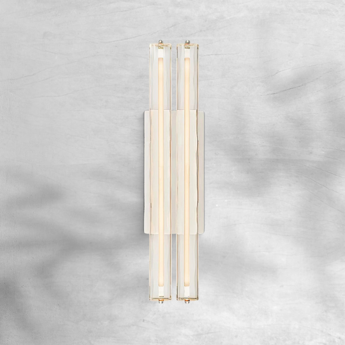Aureon Crystal Double Sconce
