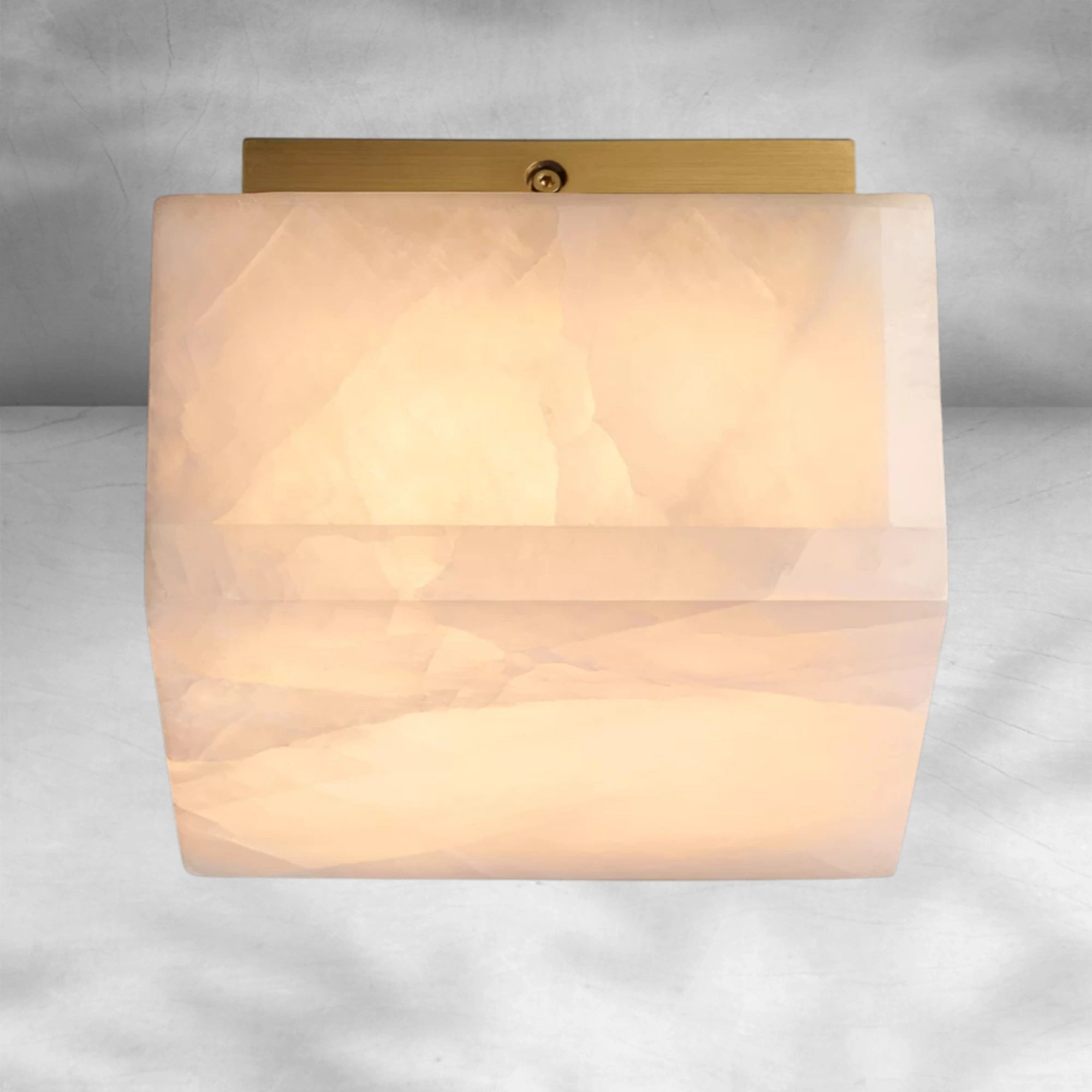 Rivaga Calcite Square Flushmount 6"10"14"