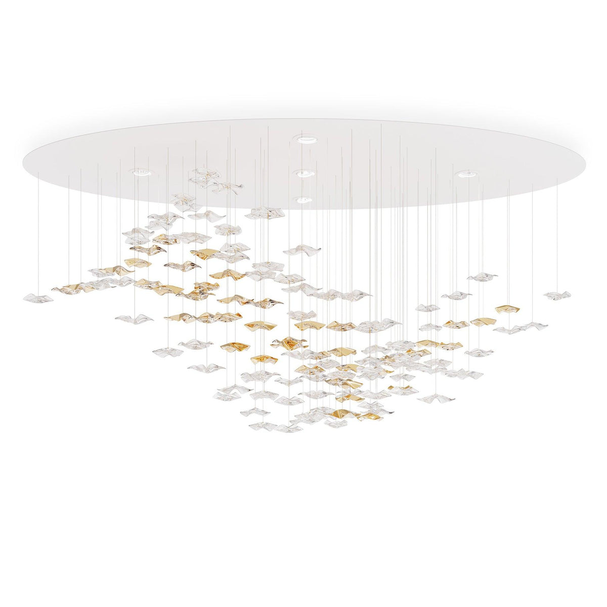 Coastal Sands Wave Glass Chandelier, Artisic Handmade Glass Chandelier chandeliers for dining room,chandeliers for stairways,chandeliers for foyer,chandeliers for bedrooms,chandeliers for kitchen,chandeliers for living room Kevinstudiolives