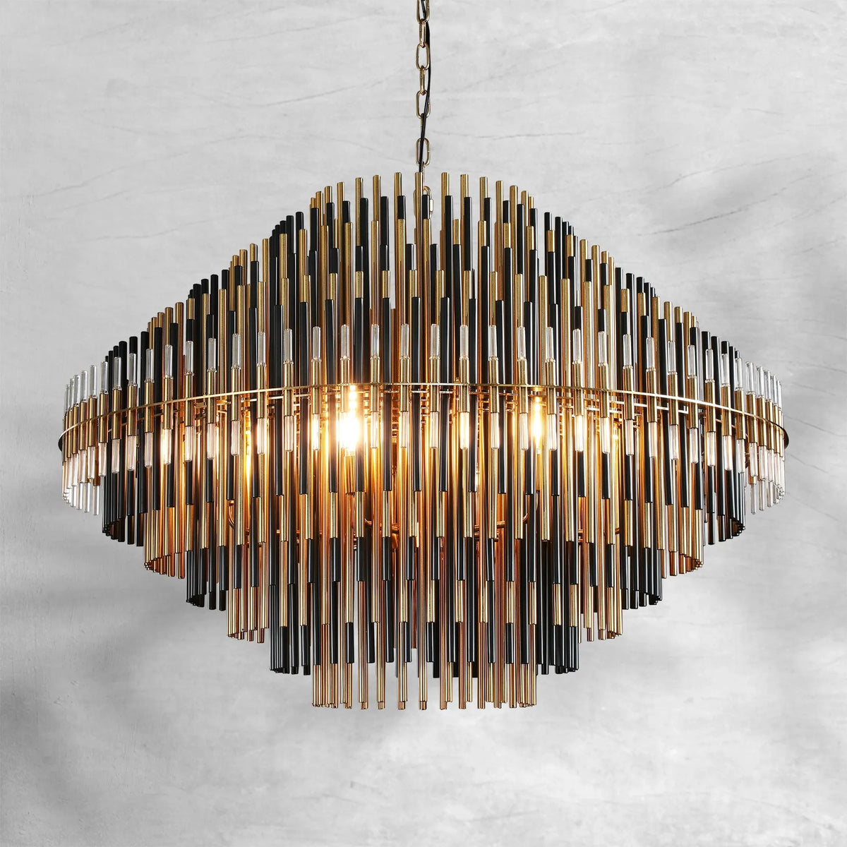 Ezra Sculpture Round Chandelier 24", 32", 42"