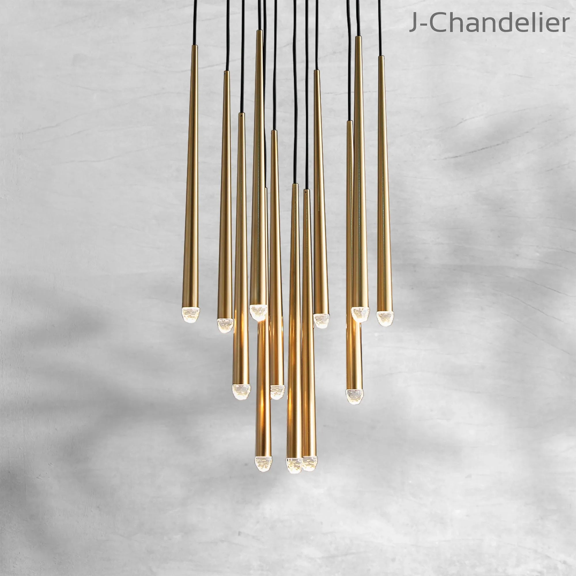 Aquitain Modern Round Chandelier 30"