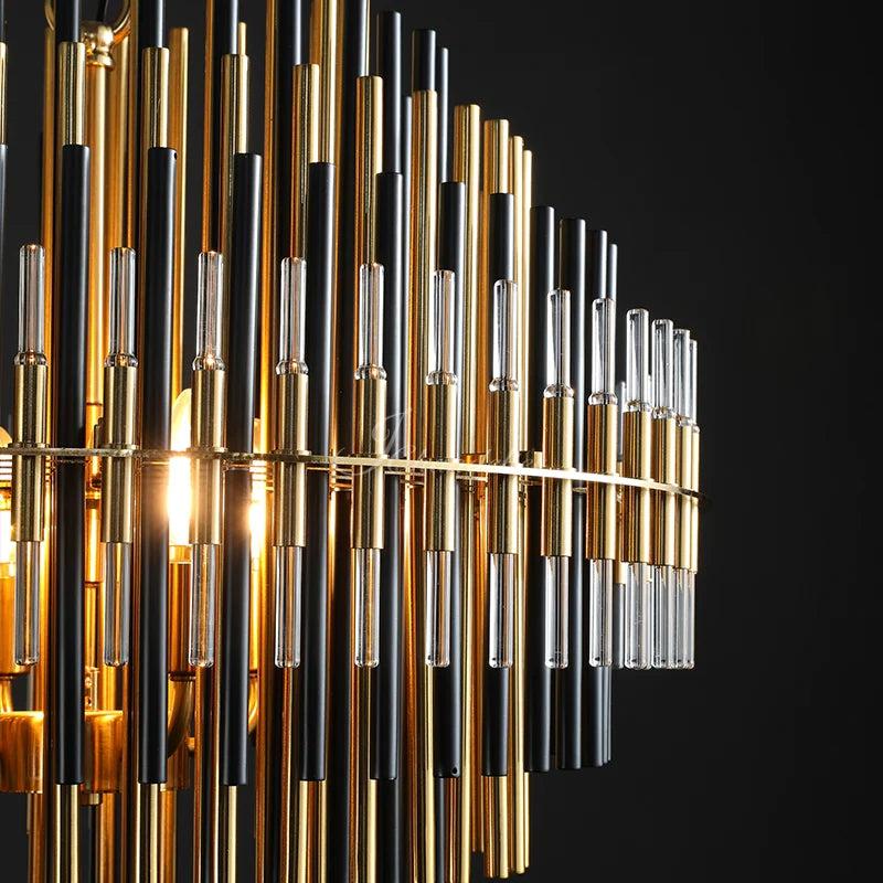 Ezra Sculpture Round Chandelier 24", 32", 42"