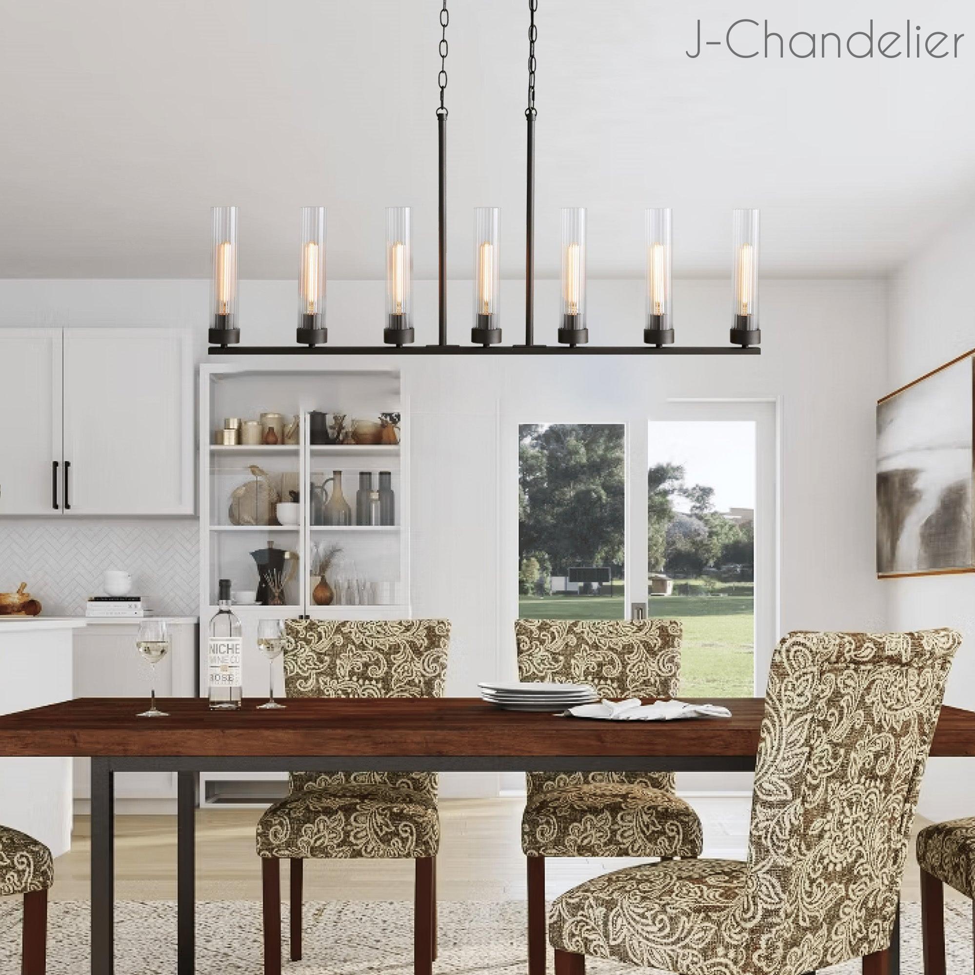Andreas Linear Chandelier 5/7/8 Light