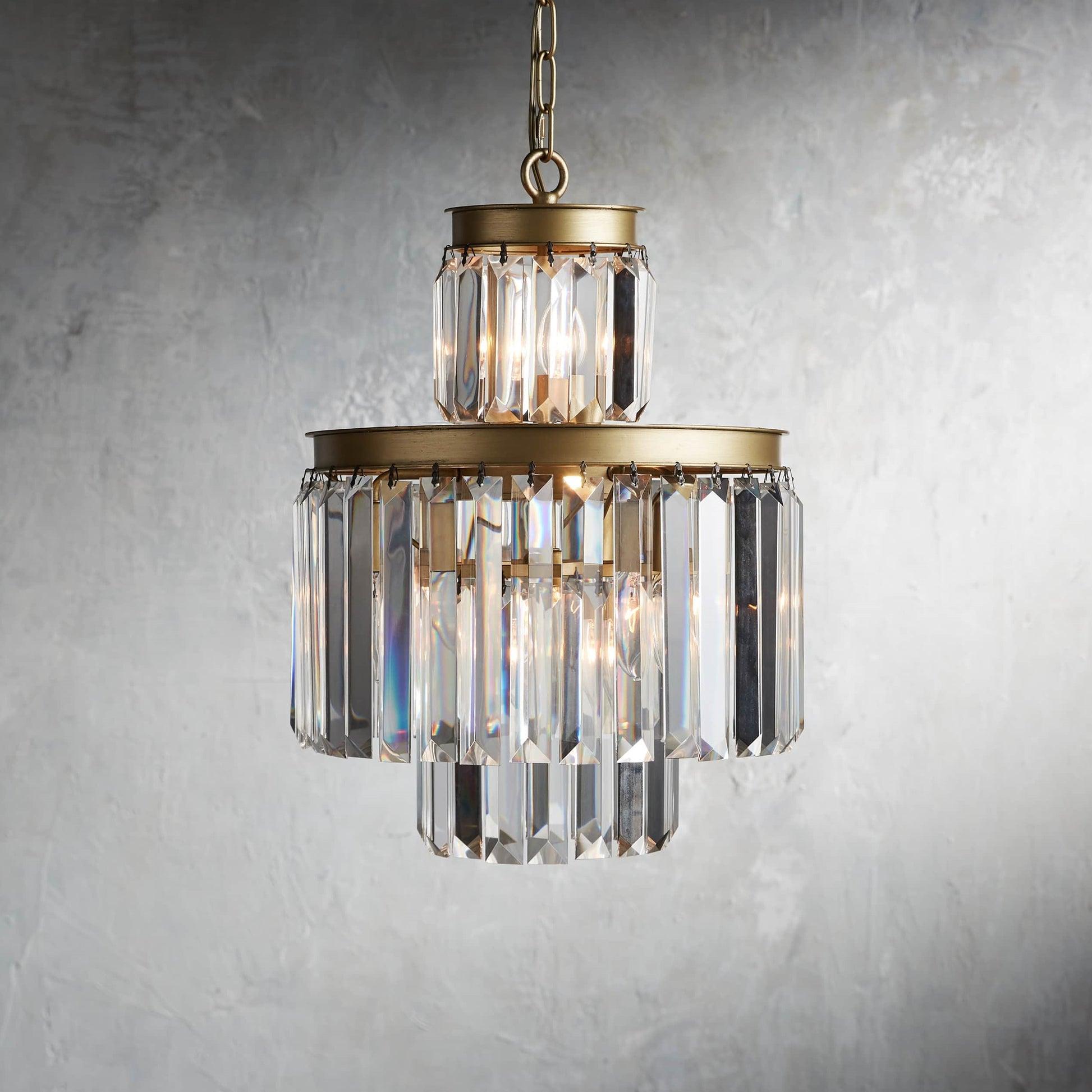 Leyland Crystal 6-Light Chandelier