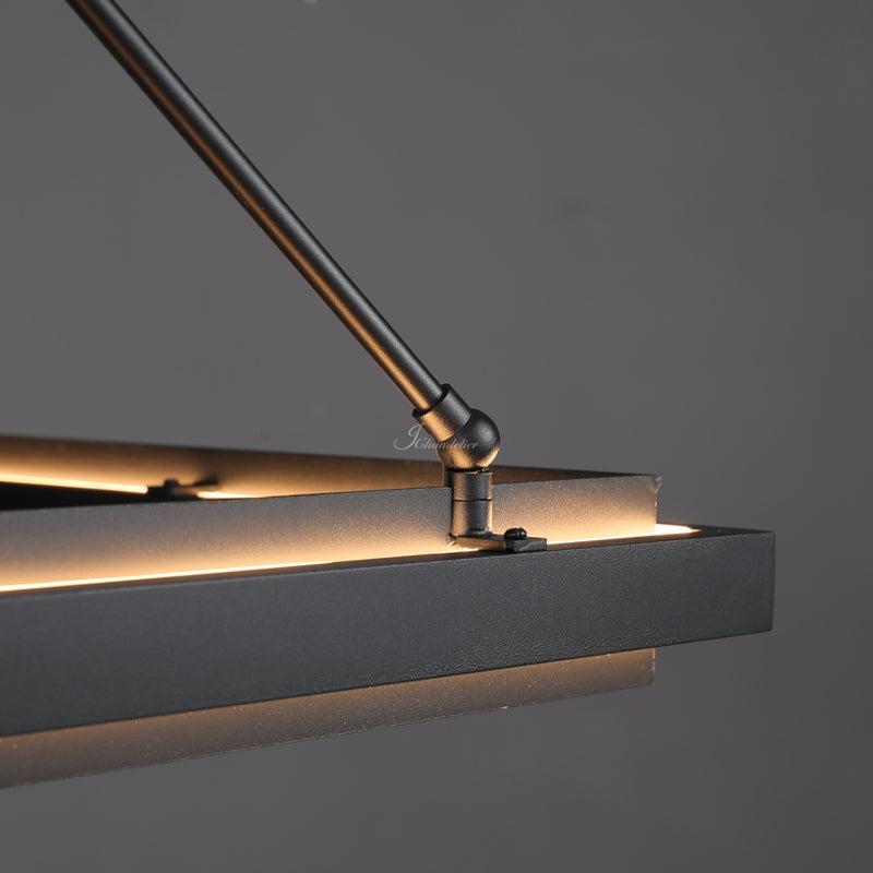 Peron Rectangular Chandelier 48" 62“