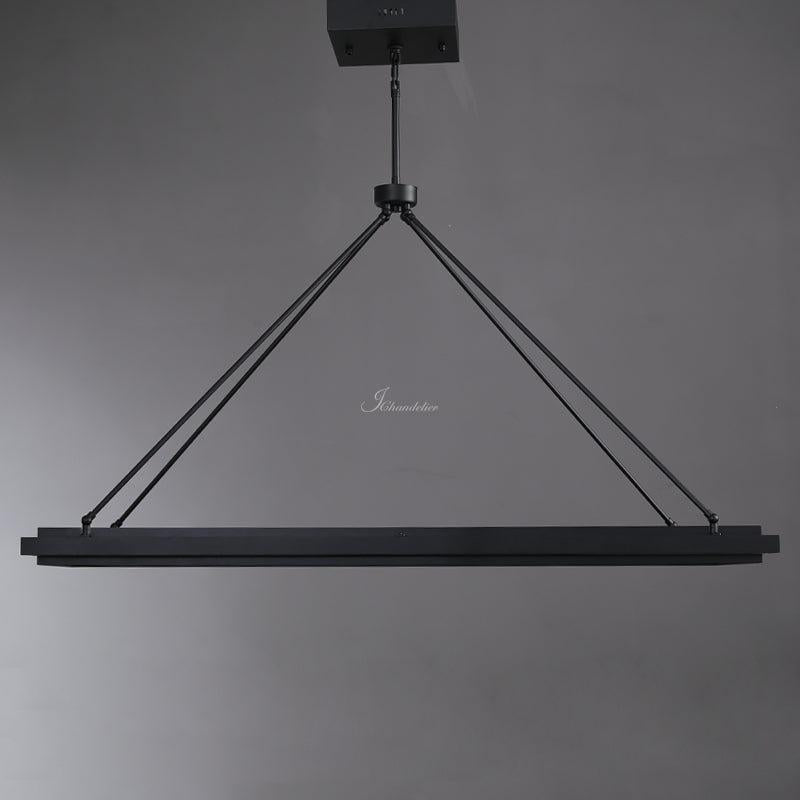 Peron Rectangular Chandelier 48" 62“