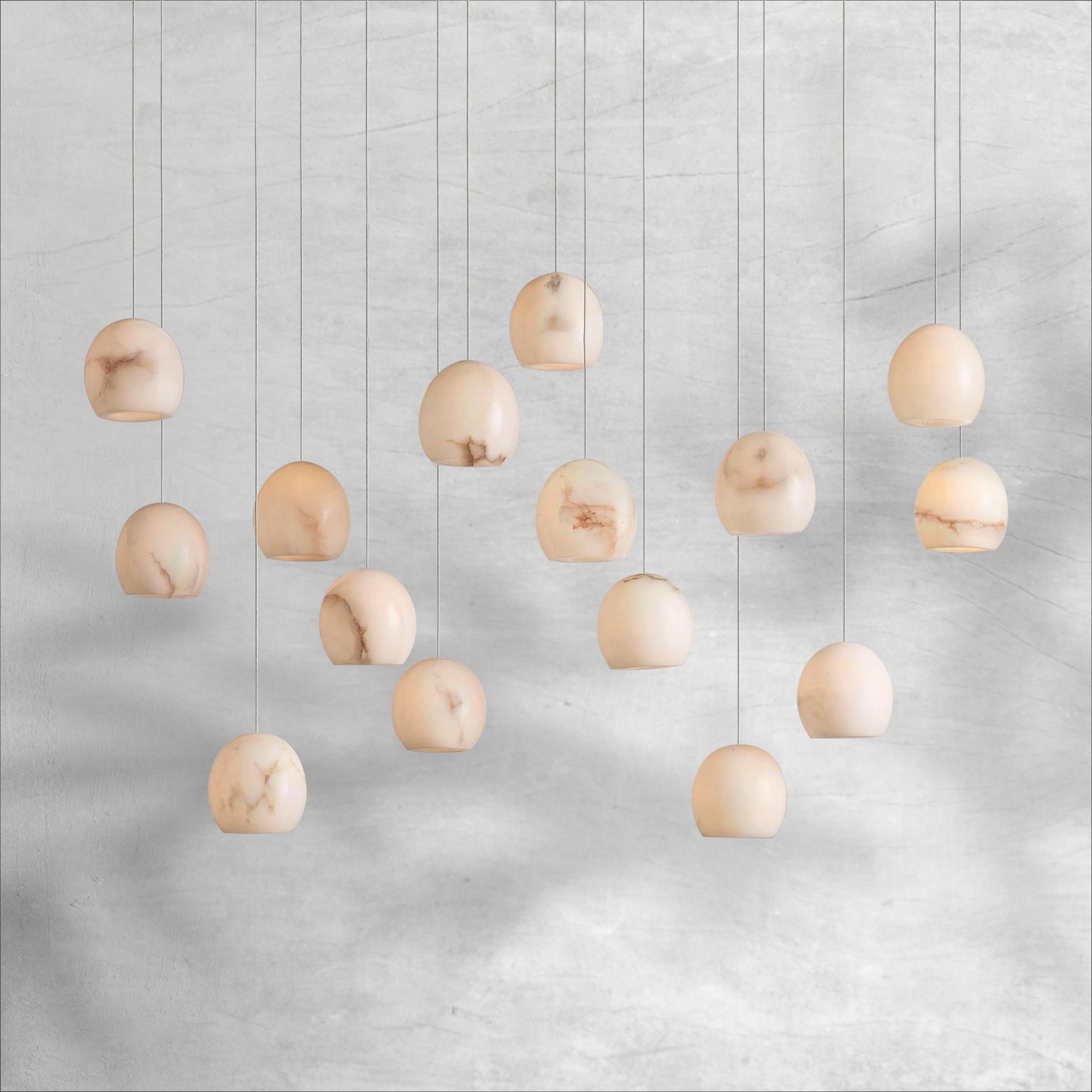 Maeva Rectangular Chandelier 15/30 Light