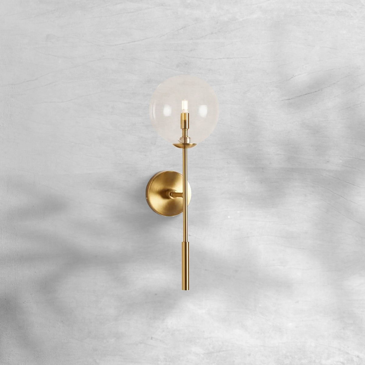 Apollo Glass Ball Wall Sconce
