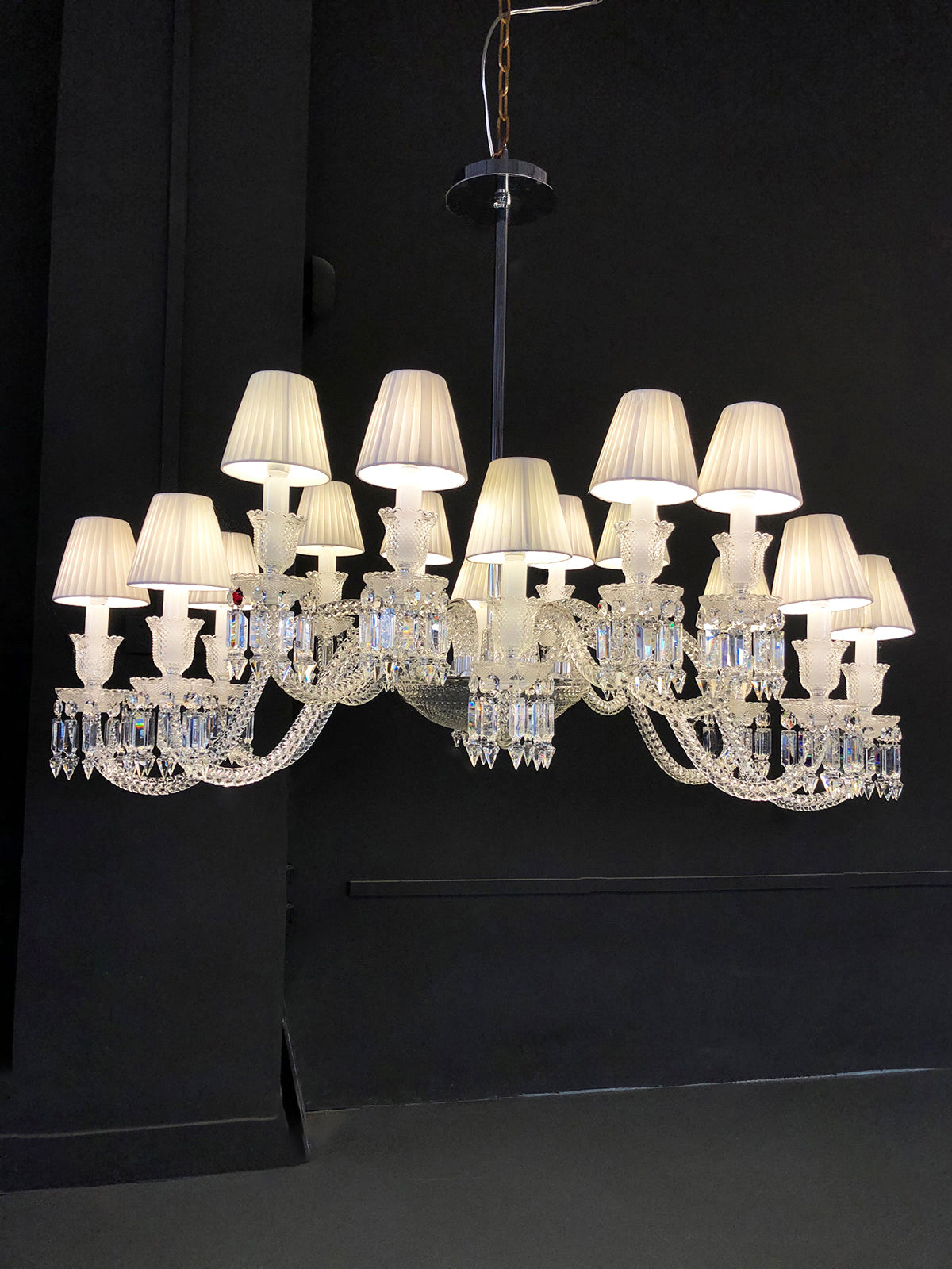 Bakala Luxury Ellipse Crystal Chandelier