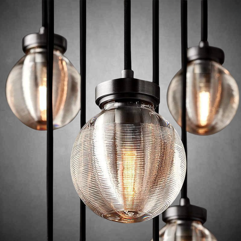 Perla Round Chandelier 22"