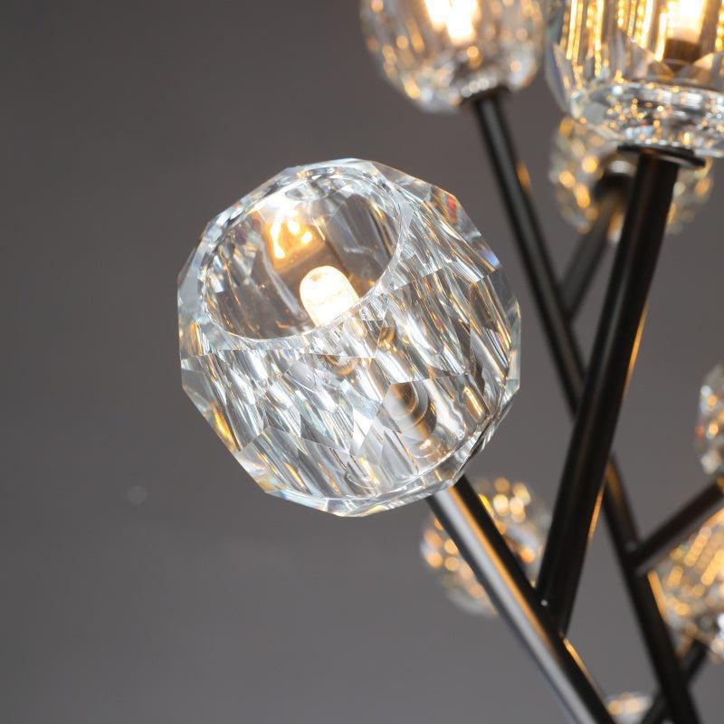 Bruma Glass Round Chandelier 24"36"48"60"72"