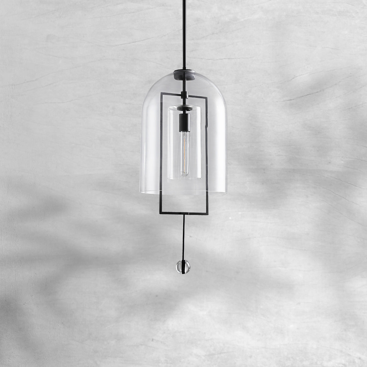 Fable Glass Pendant Light 28"H, 32"H