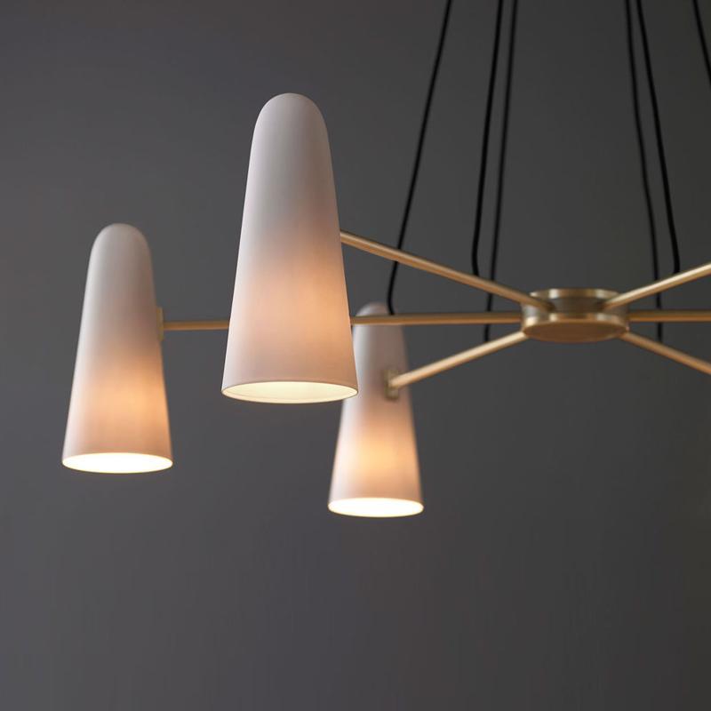 Kevin Alen White Chandelier 6 Lights Chandeliers Kevinstudiolives