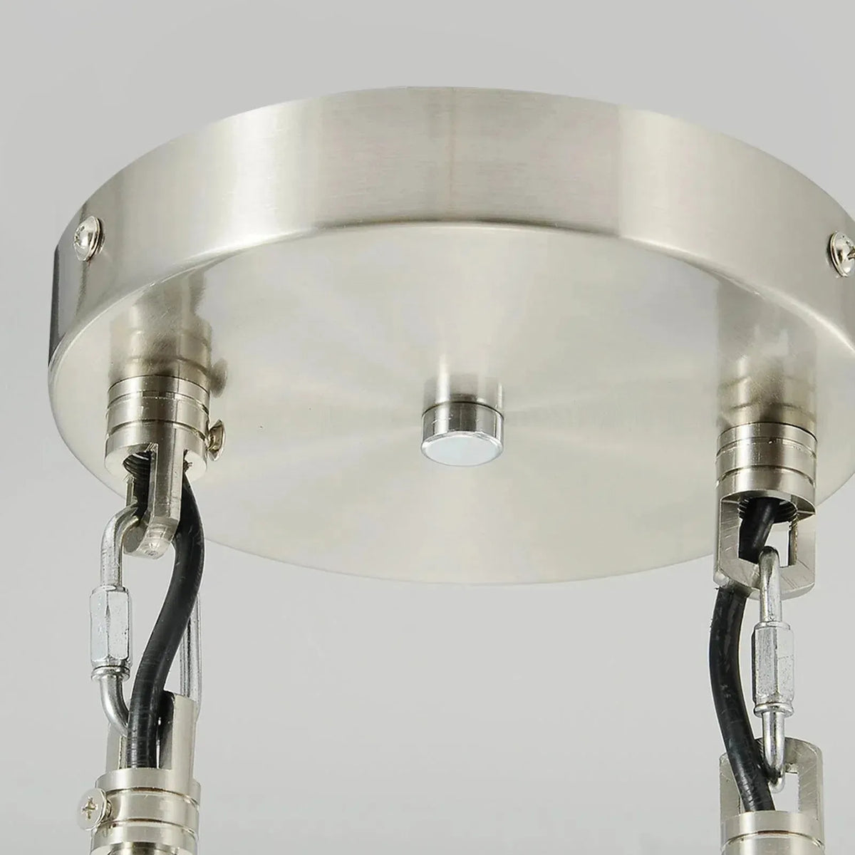 Raindrop 2-Light Cord Round Chandelier