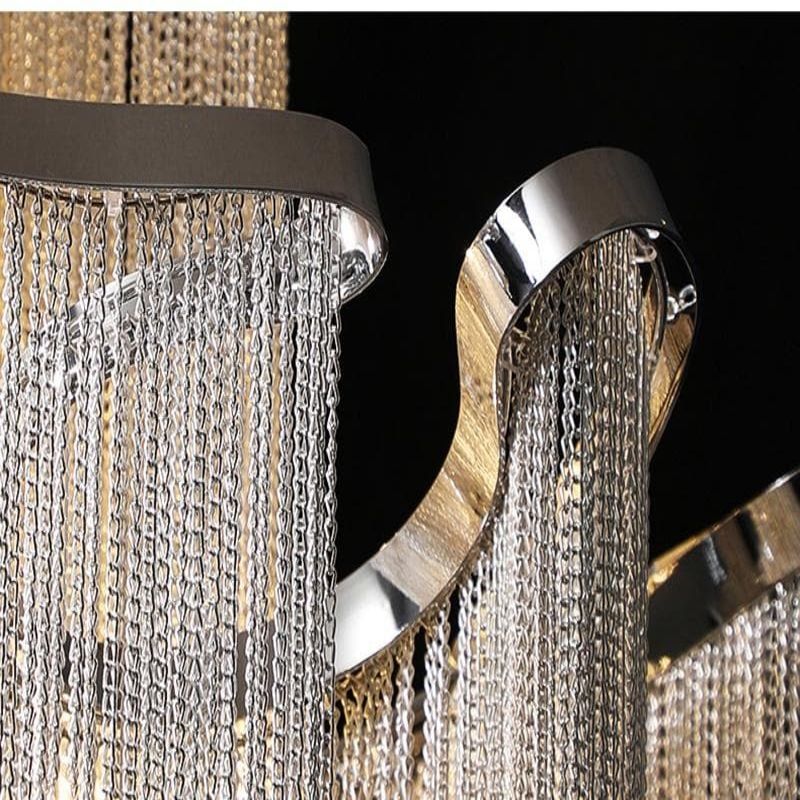 JC Liz Luxury Flower Chain Chandelier